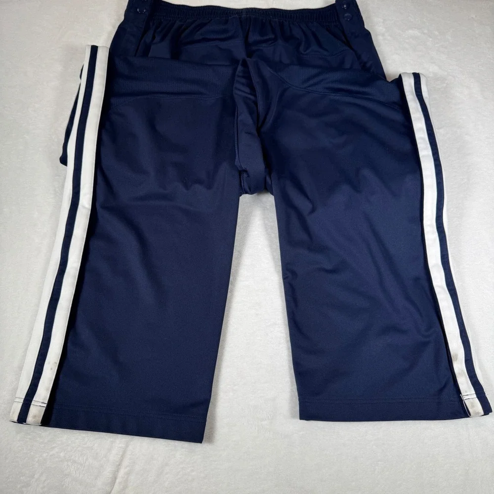 Adidas Denver Nuggets Snap Warmup Pants Navy 3XL‎ Tall +2 Flaw | Mens 3XLT Lot 2